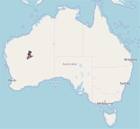 Wiluna Map Australia Latitude & Longitude: Free Maps