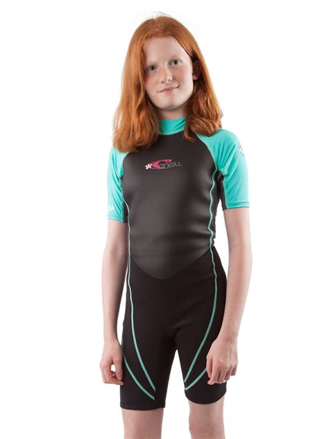 O'Neill Reactor Hybrid Neoprene/Lycra Shorty Kids Wetsuit for Swim Surf ...