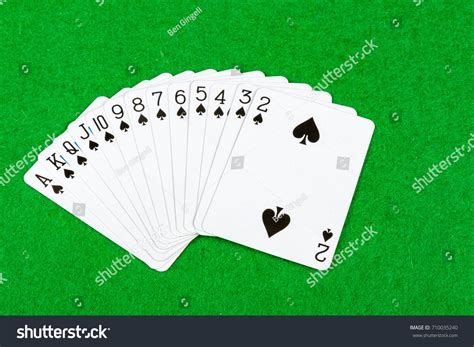 Cards Showing Just Suit Spades Stock Photo 710035240 | Shutterstock