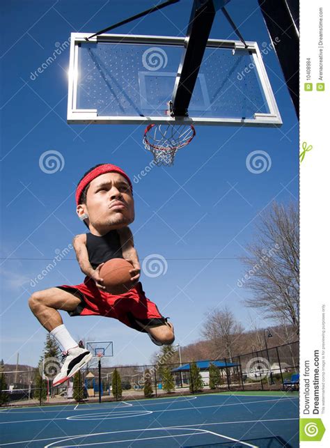 Big Head Basketball Player Stock Images - Image: 10408984