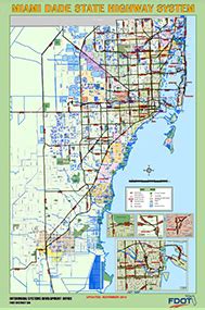 Highway Maps: Miami-Dade County & Monroe County Highway Maps