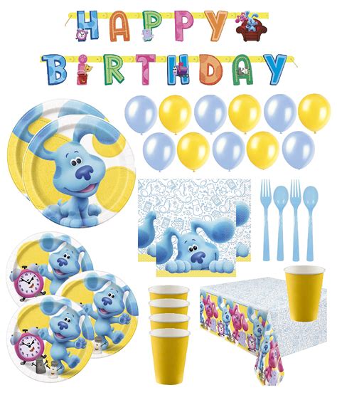 Blues Clues Party Supplies Pack Blues Clues Party Decorations And Blues ...