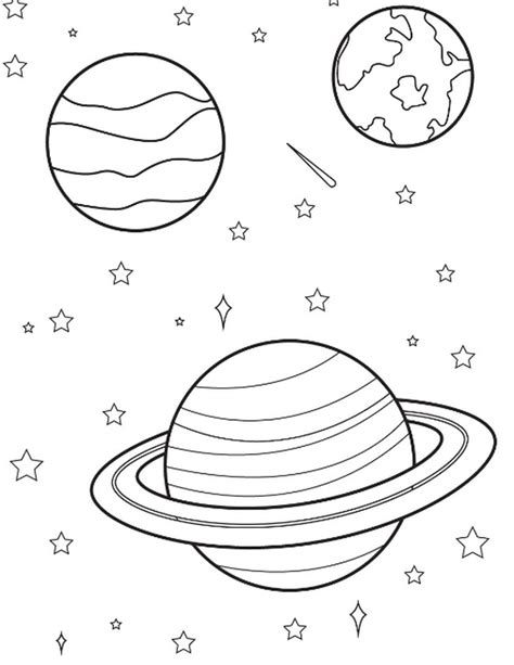 21 Easy Planet Drawings - Step by Step (with photos) - DIY Crafts