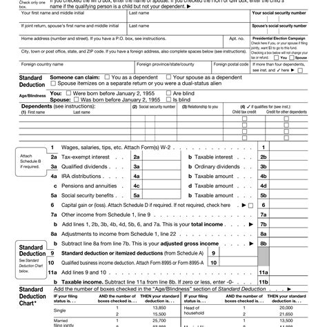 Printable Federal 1040n Form - Printable Forms Free Online