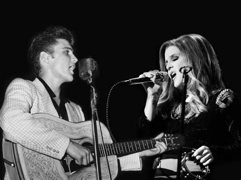 Lisa Marie Presley duets with father on "I Love You Because" - CBS News