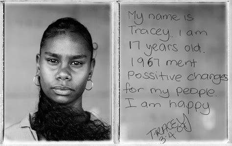 Tracey Monaghan, Indigenous Australia speaks out from the series 'A Right to be counted' by ...