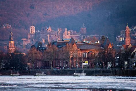 Heidelberg Castle In Winter Photograph by Www.victoriawlaka.com