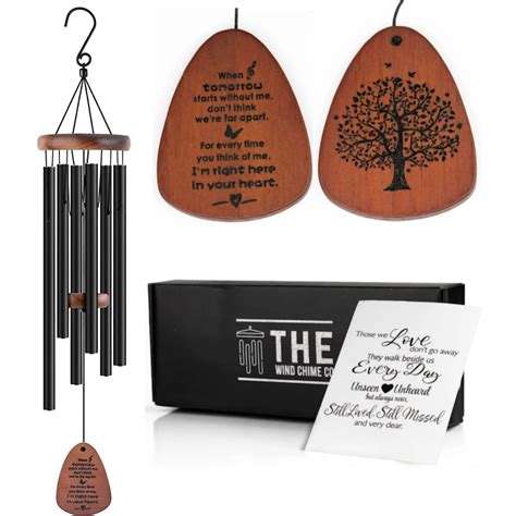 The Wind Chime CO Memorial Wind Chimes, Sympathy Wind Chimes Gift for The Loss of A Loved one ...