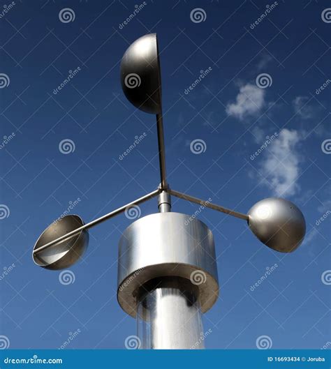 Anemometer stock photo. Image of forecast, meter, science - 16693434