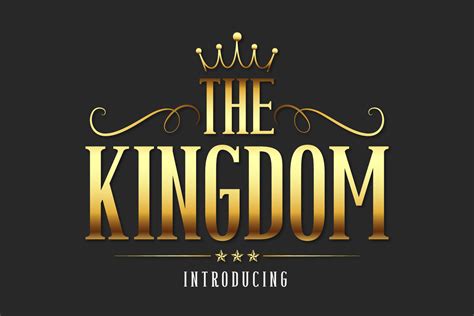 The Kingdom Font by Fox7 · Creative Fabrica