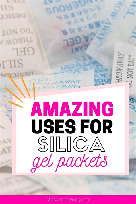 50 uses for silica gel packets – Artofit