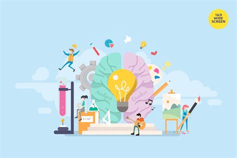 Creative Thinking Vector Concept Illustration, Graphics - Envato Elements