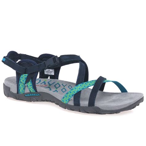 Lyst - Merrell Terran Lattice Ii Womens Sandals in Blue