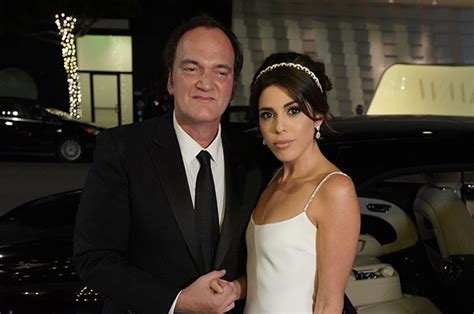 Quentin Tarantino And Wife Daniela Pick Arrive At Their Wedding Reception In Los Angeles - Any ...