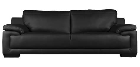 Black sofa PNG image