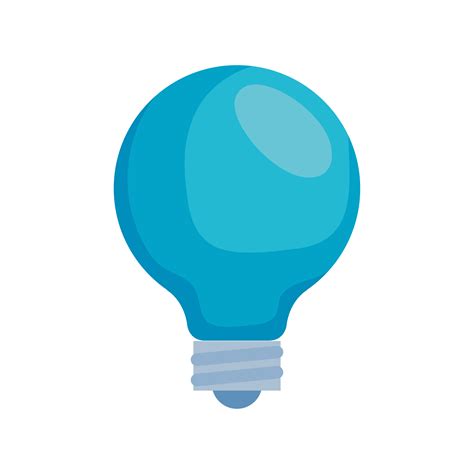 blue bulb light 5176911 Vector Art at Vecteezy