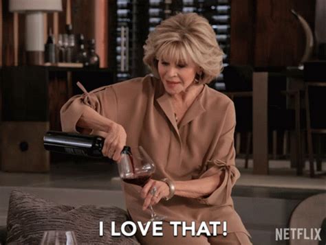 ILove That Jane Fonda GIF - ILoveThat JaneFonda GraceHanson - Discover & Share GIFs