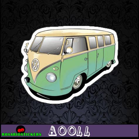 A0044 - Combi Van - Stickers Calcos - RosarioStickers