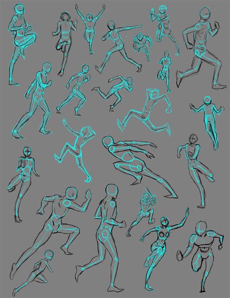 Running Poses by THEAltimate on deviantART | Running illustration, Running pose, Anime poses ...