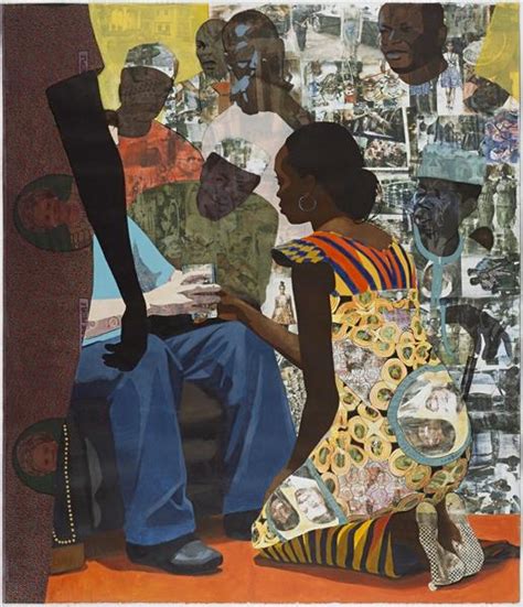 Wedding Portrait, 2012 - Njideka Akunyili Crosby - WikiArt.org