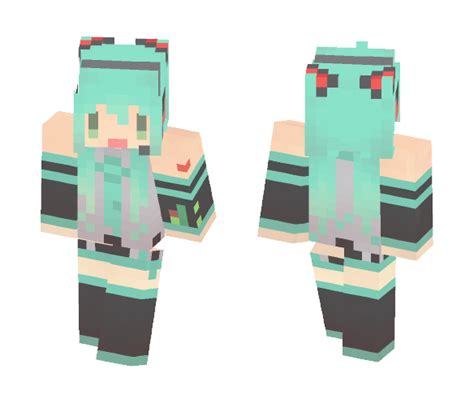 Download Vocaloid | Hatsune Miku Minecraft Skin for Free ...