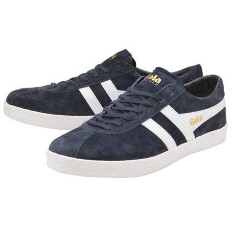 Buy Gola mens Trainer Suede navy/white sneaker online at gola.co.uk