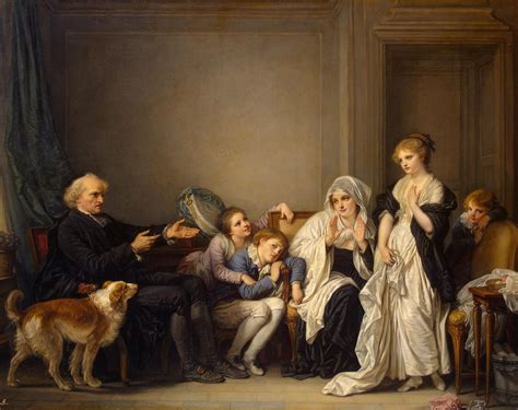 Liste des tableaux de Jean-Baptiste Greuze — Wikipédia Canvas Print Wall, Oil On Canvas, Honore ...