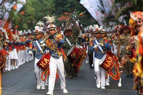 Marching band editorial photo. Image of military, streets - 60830006