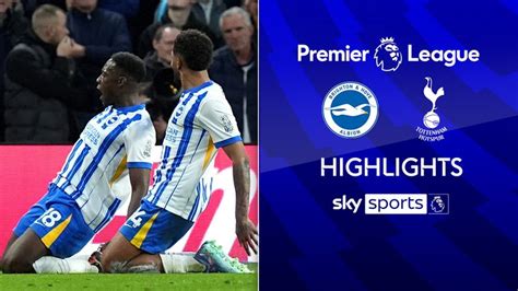 Brighton 3-2 Tottenham Hotspur | Premier League highlights | Football ...