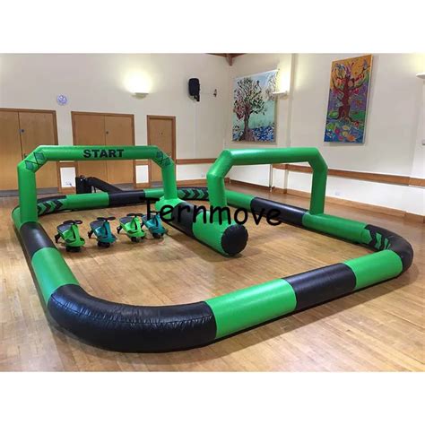 outdoor sports games go kart race track Sport games inflatable zorb ...