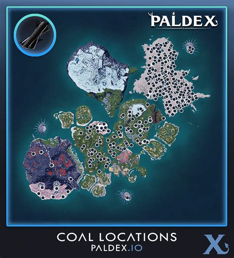 Palworld Coal Resource map, enjoy! : r/Palworld