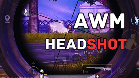 AWM HEADSHOT In PUBG Mobile - YouTube