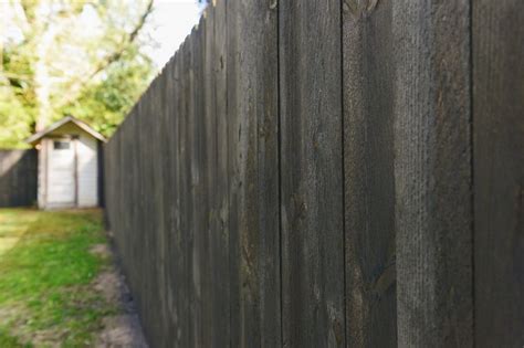 Staining Our Fence Black! | 1000 - Modern Design in 2020 | Cedar fence ...