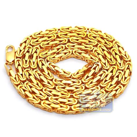 Golden Chain Necklace Men