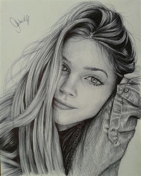 Brazilian Artist Draws Portraits With Only A Ballpoint Pen That Look ...