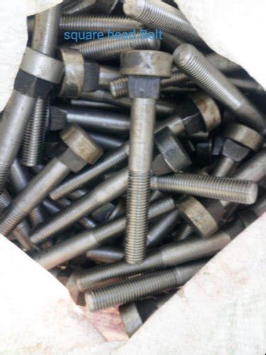 Ms Silver Square Thread Bolt at Rs 210/piece in Bengaluru | ID: 22596392848