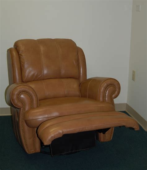 Willford Camel Leather Swivel Rocker/ Recliner - Bed Bath & Beyond - 3256629