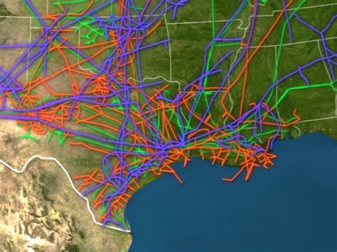 Unraveling The Network: A Comprehensive Guide To Oil And Gas Pipeline Maps - World Directions ...