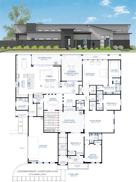 Large Modern House Floor Plans | Floor Roma