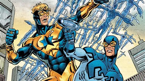 Download Ted Kord DC Comics Blue Beetle (DC Comics) Comic Booster Gold HD Wallpaper