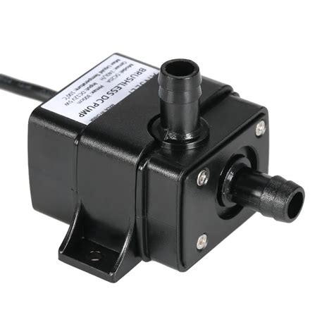 Ultra quiet Mini Water Pump 12V DC Micro Brushless Water Oil Pump ...