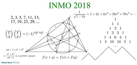 Indian National Mathematical Olympiad 2018 Question Paper - Gonit Sora