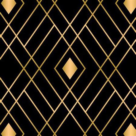 Black and Gold Fabric - Diamond Fabric - Black Fabric - Gold Fabric - Metallic Fabric - Quilting ...