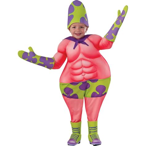 Toddler SpongeBob Movie Superawesomeness Patrick Costume by Rubies ...