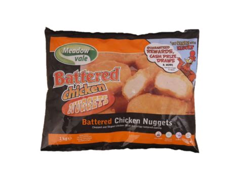 MEADOWN VALE CHICKEN NUGGETS 1KG (HALAL) - Excel Food