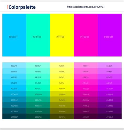 Totally Awesome '80s Color Palettes (With Hex Codes), 50% OFF