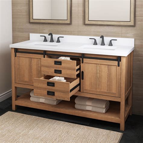 Double Sink Bathroom Vanity Cabinets – Rispa