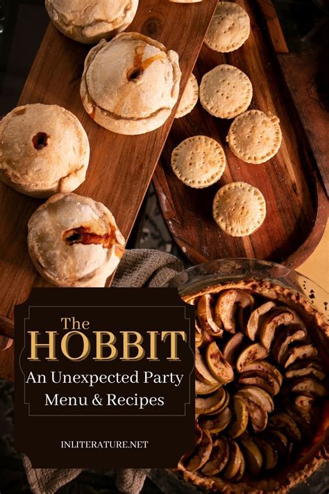 The Hobbit; An Unexpected Party Menu and Recipes | InLiterature | Hobbit food, Yummy food, Food ...