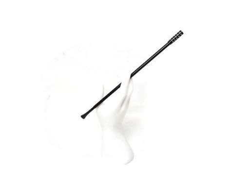 Long Cigarette Holder Black With Rhinestones telescoping Cig Holder Flapper Gatsby Smoker Gift ...