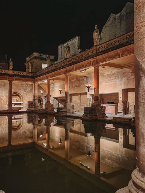 Roman Baths At Night - Visit The Magical Torchlit Summer Evenings!